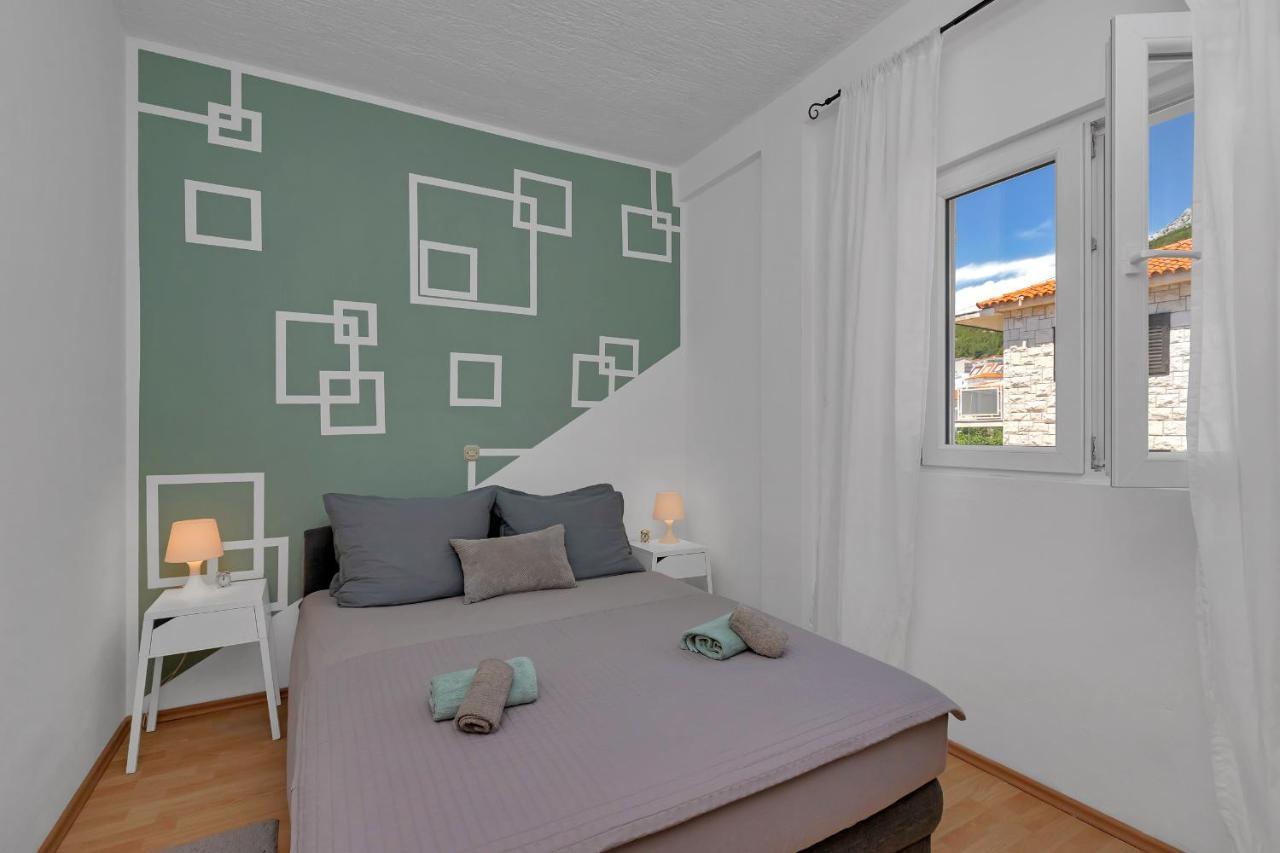 Apartmani Luna Baška Voda Exterior foto