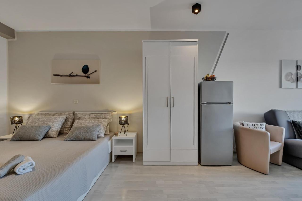 Apartmani Luna Baška Voda Exterior foto