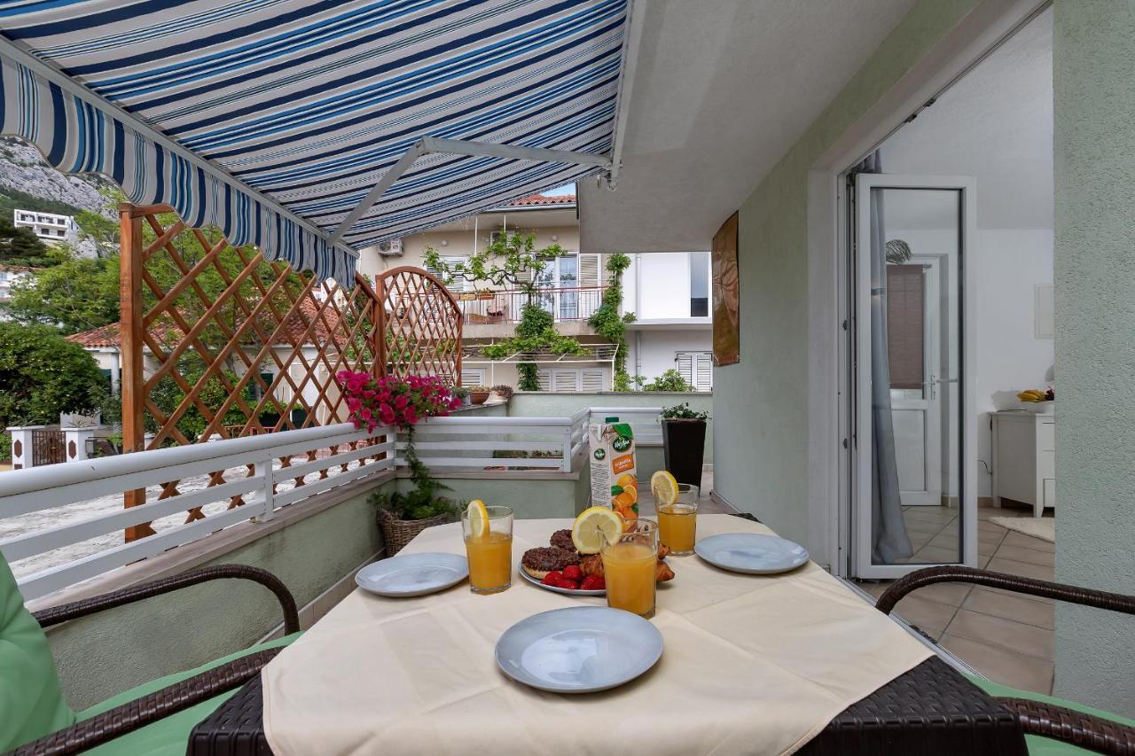 Apartmani Luna Baška Voda Exterior foto